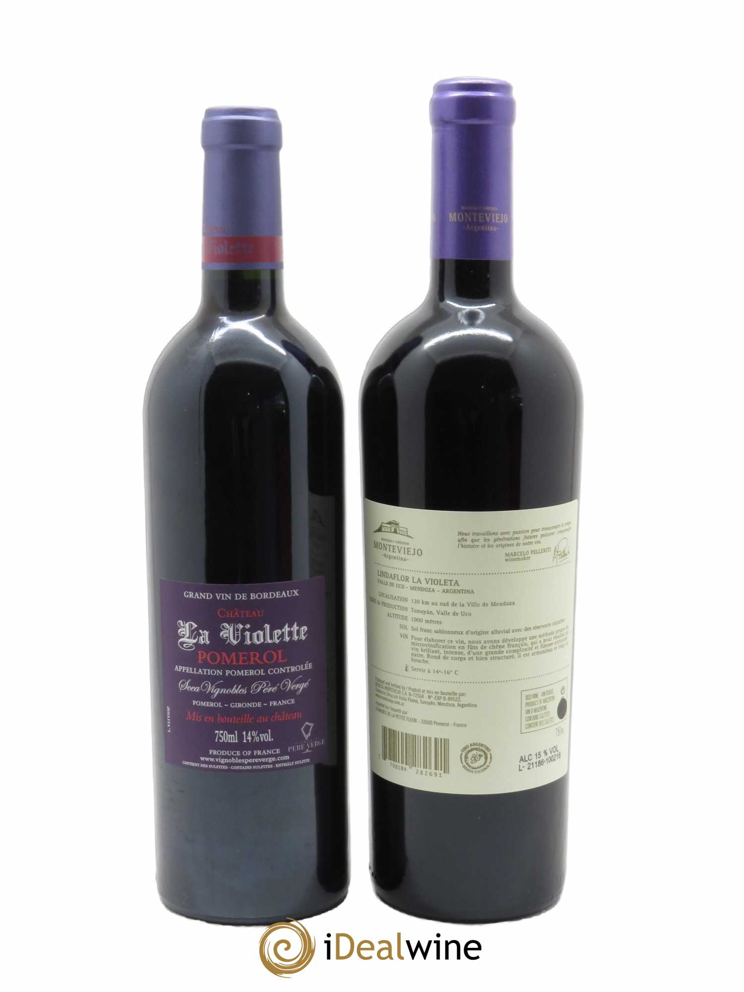 Coffret la Violette 2011 - Violeta 2013   - Lot de 1 Bouteille