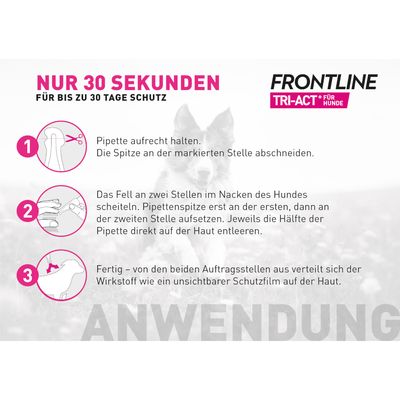 Frontline® TRI-ACT Hunde S (5 - 10 kg)