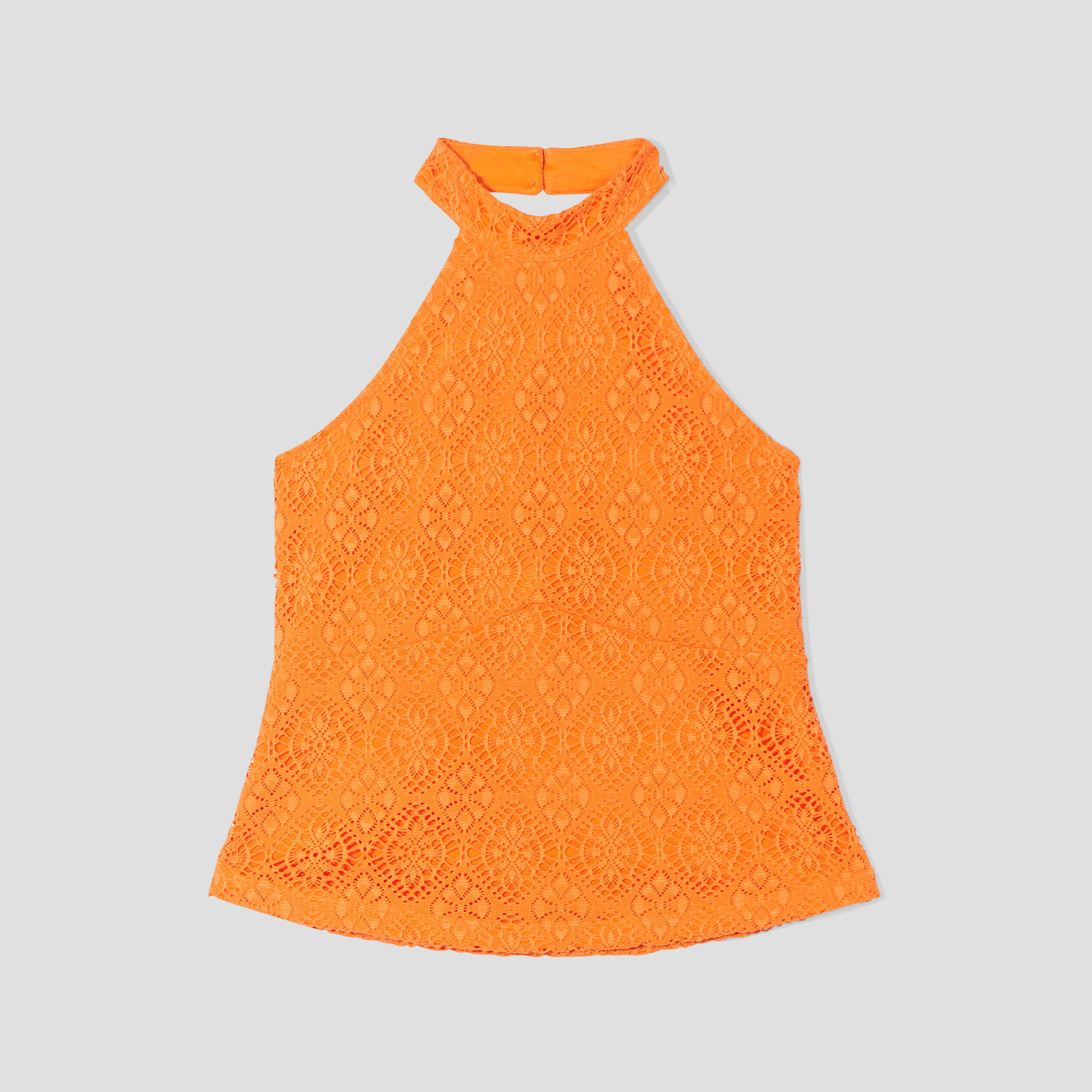 Débardeur encolure américaine orange femme | Cache Cache