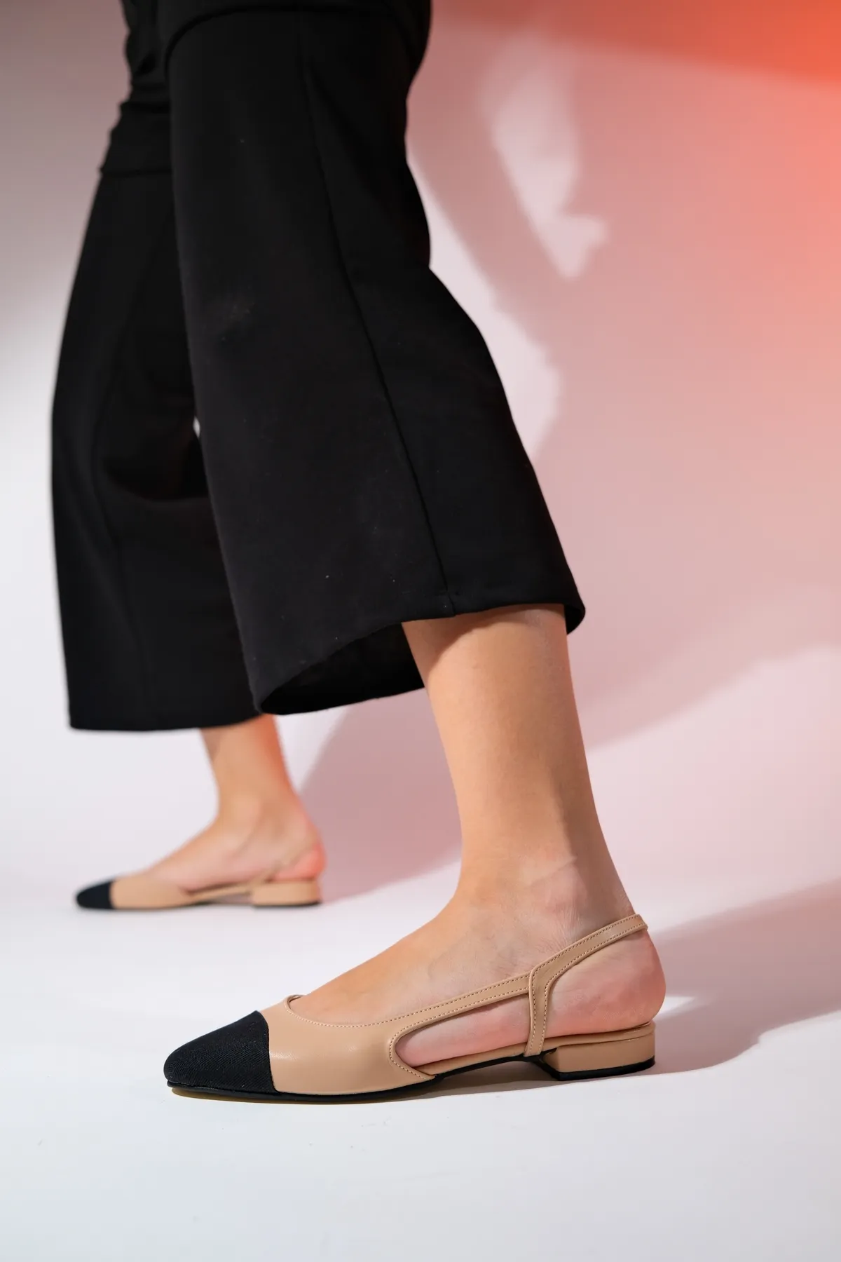 LuviShoes  Ballerina - Beige - Flacher Absatz