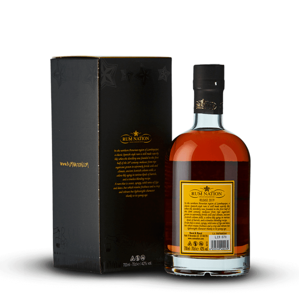 Rhum Nation Peruano 8 ans 42%