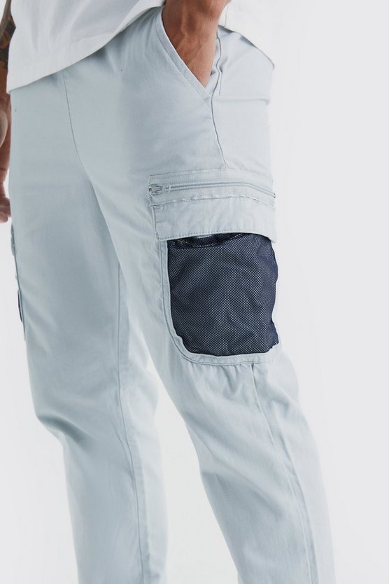 Cargo-Hose mit elastischer Comfort Mesh-Tasche