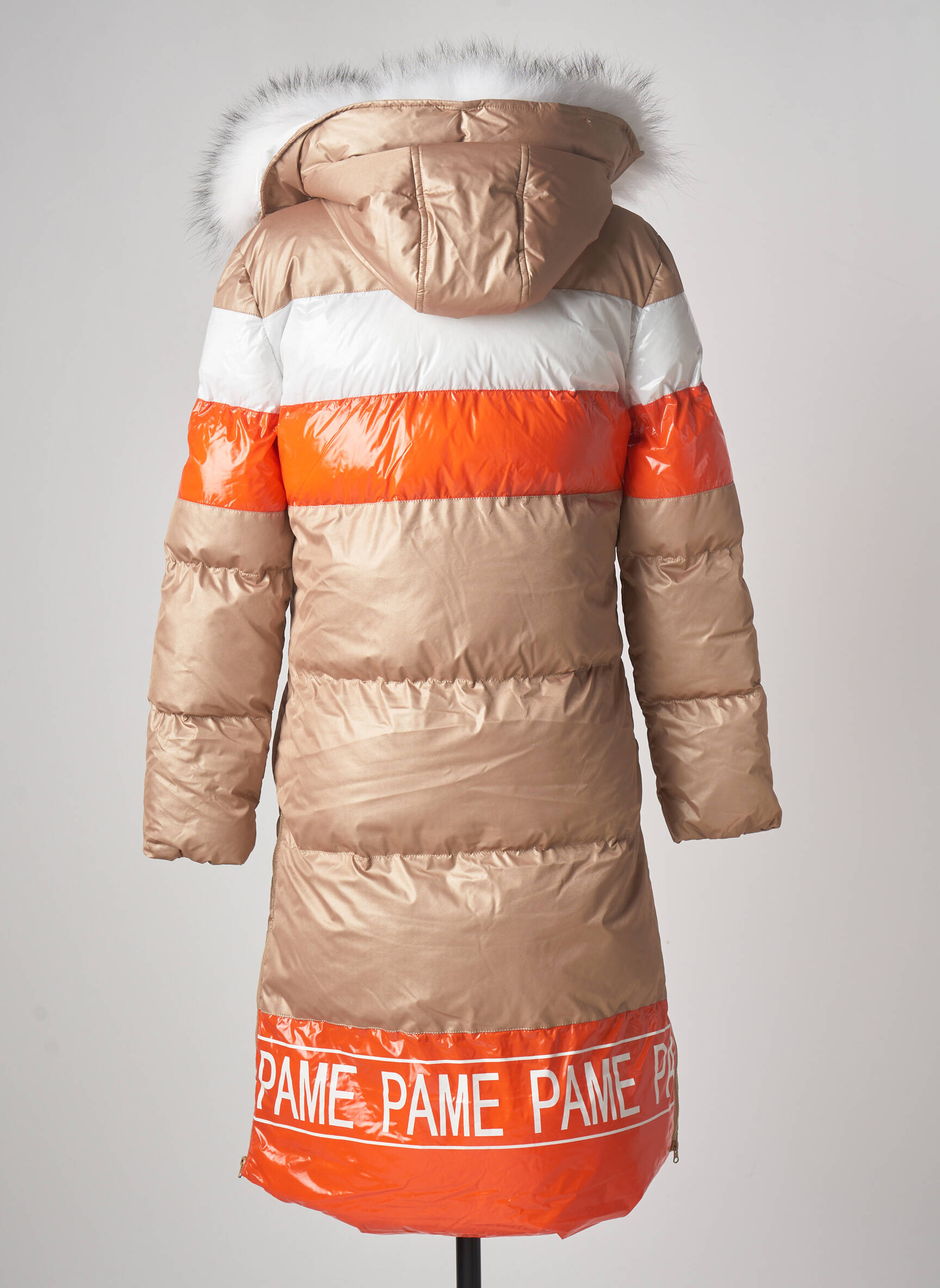 Pame Carrioni Doudounes Femme couleur beige