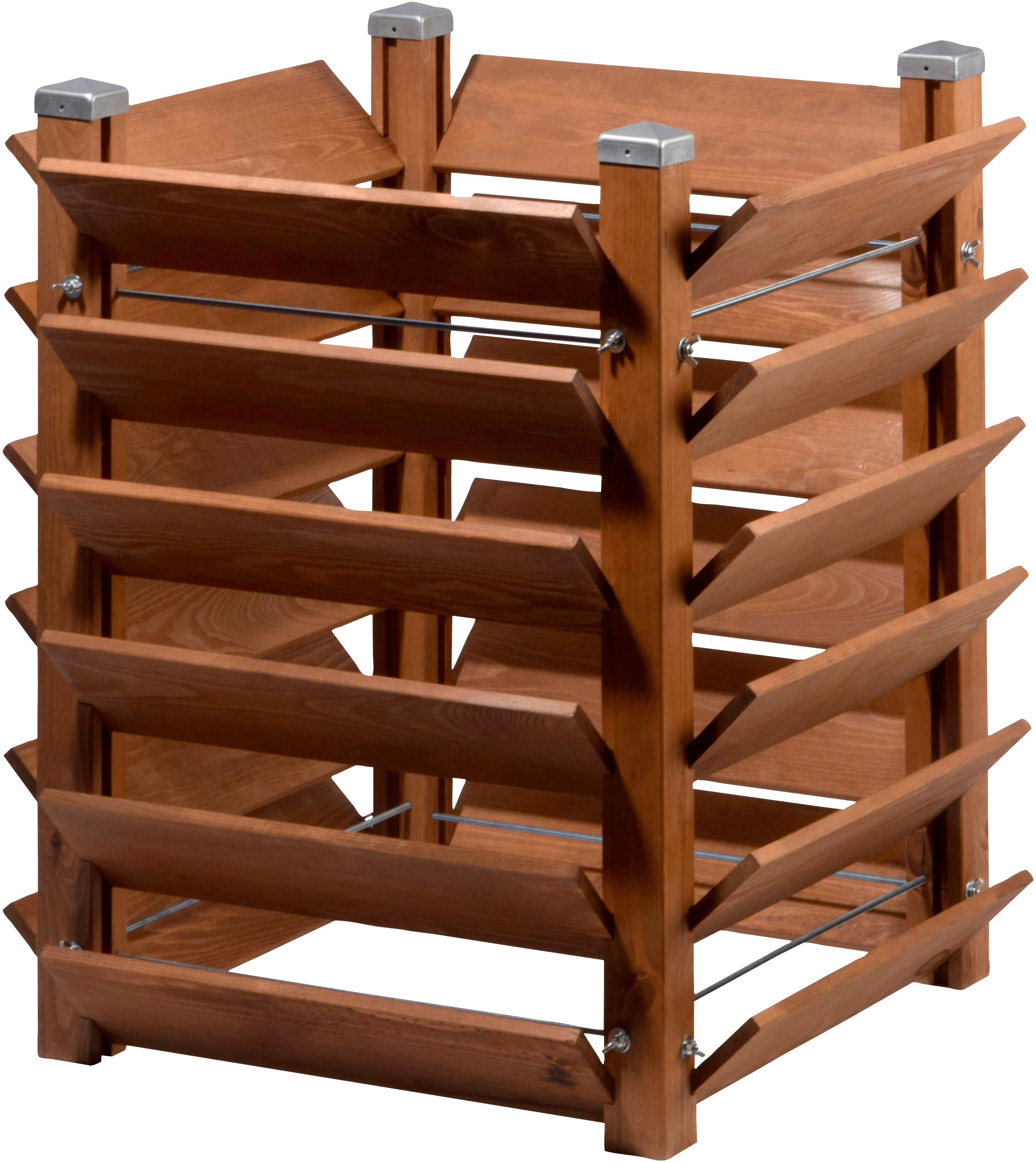 dobar Komposter 3-in-1, BxTxH: 64,5x64,5x75,5 cm, 180 l