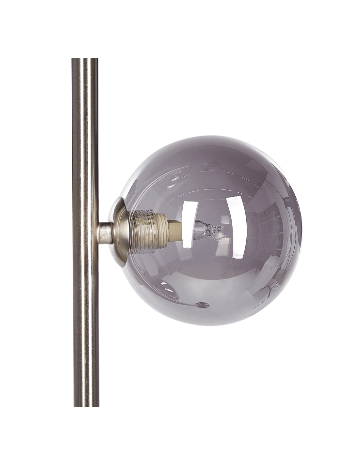 Beliani Stehleuchten RAMIS in Silber - (W) 23 x (H) 154 x (L) 23 cm günstig kaufen onesize