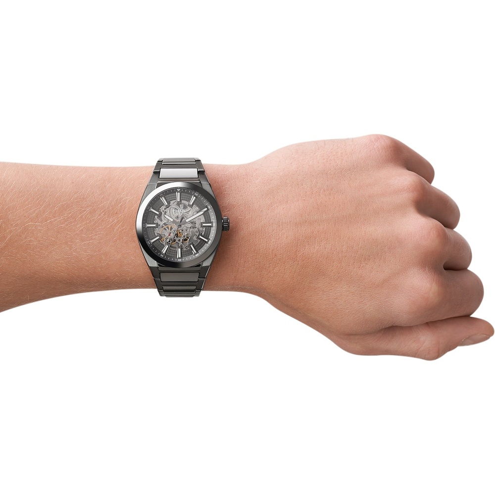 Fossil Montre pour hommes Acier inoxydable Montre