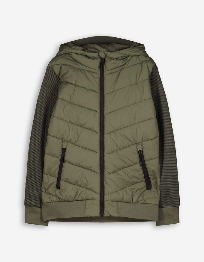Jacke - Rippbündchen