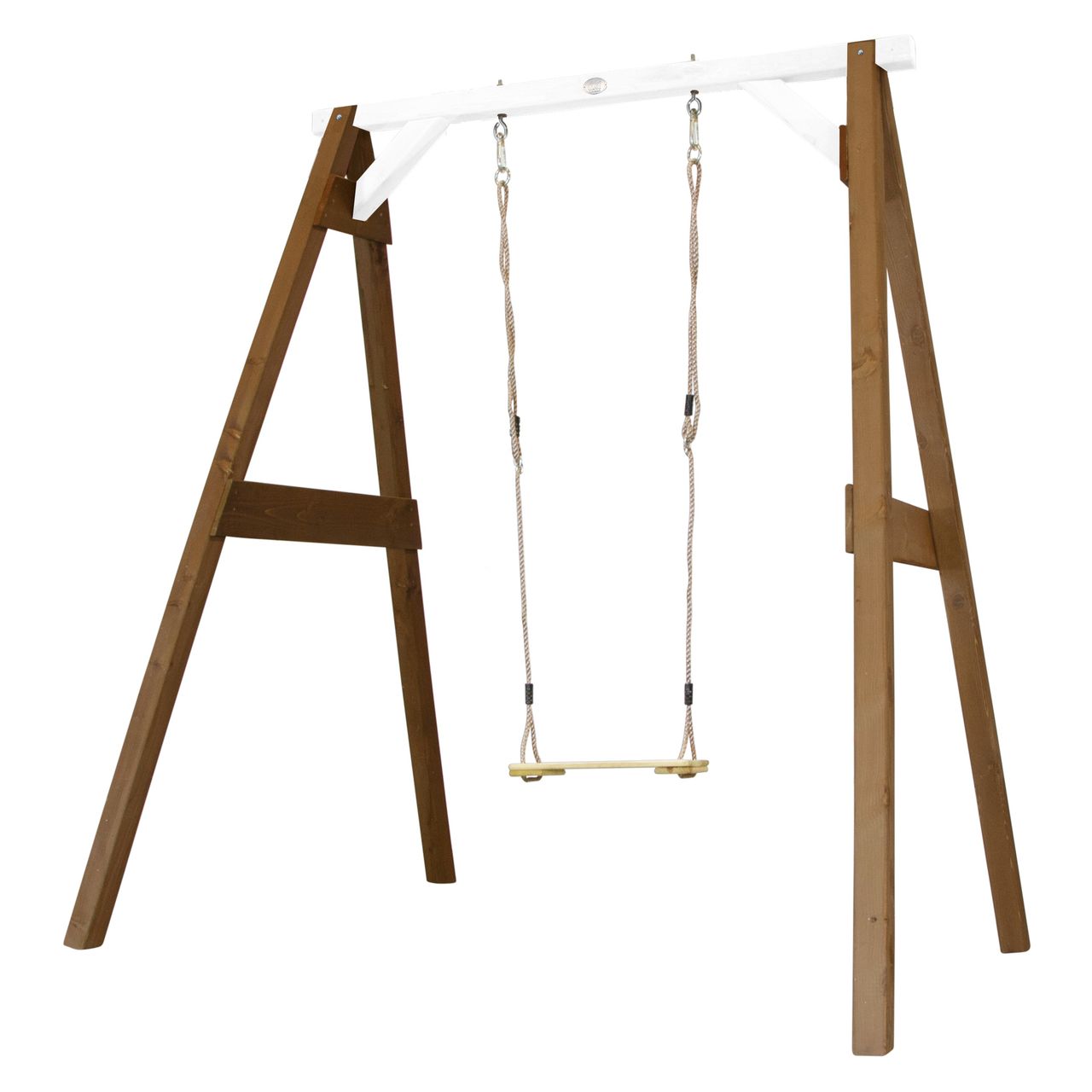 AXI Einzelschaukel Braun/Weiß
