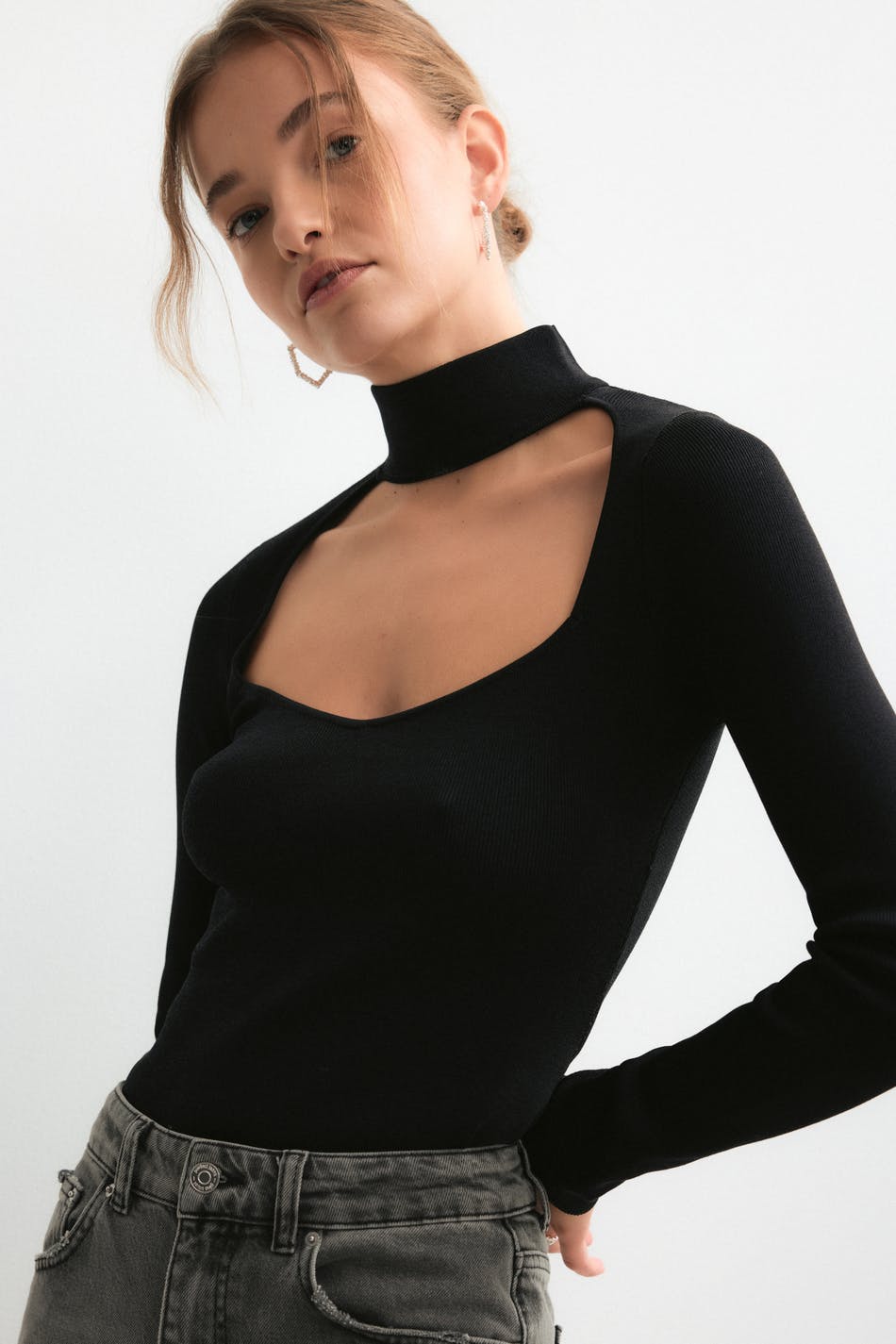 Freya knitted top