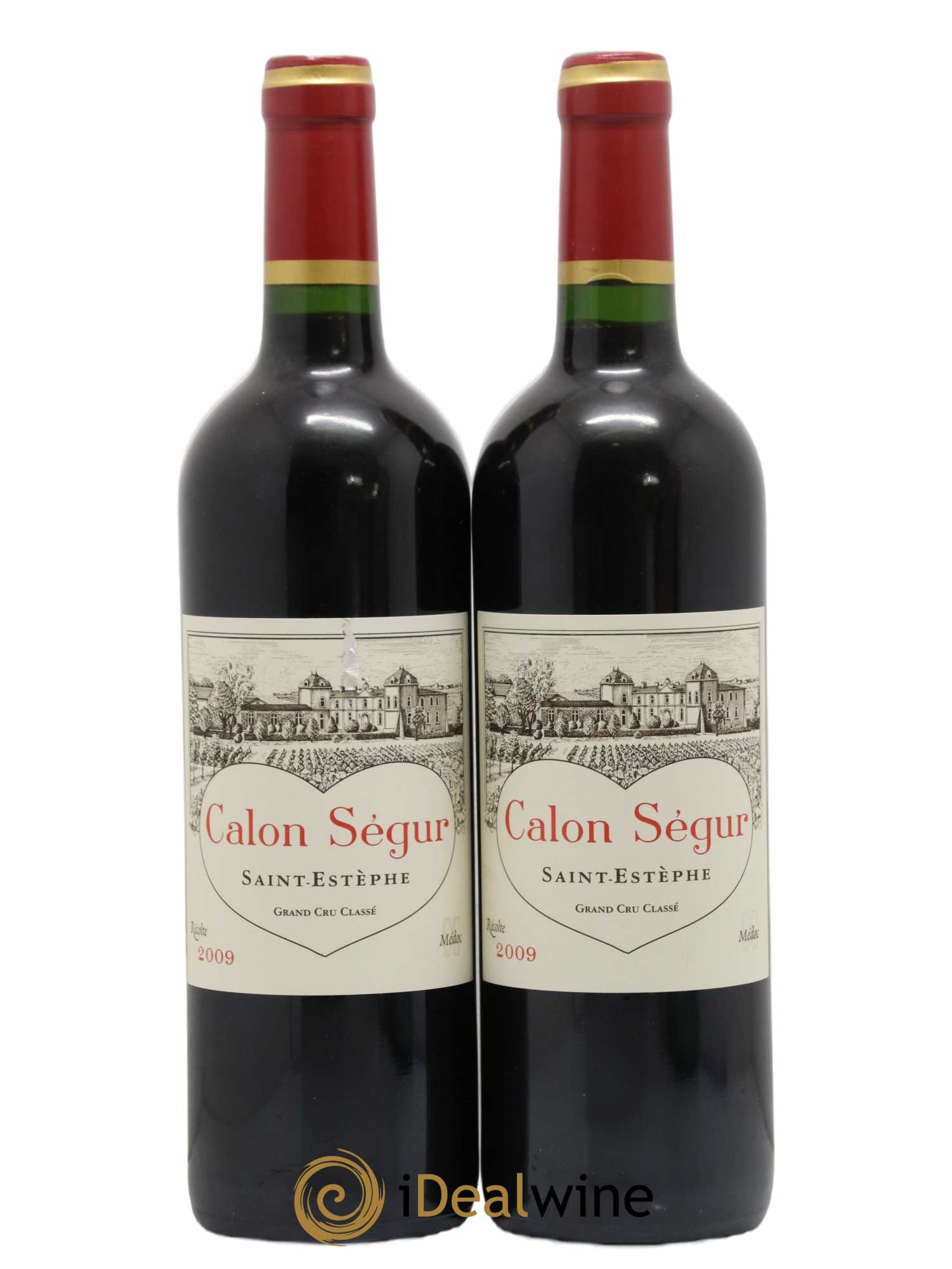 Château Calon Ségur 3ème Grand Cru Classé  2009 - Lot de 2 Bouteilles