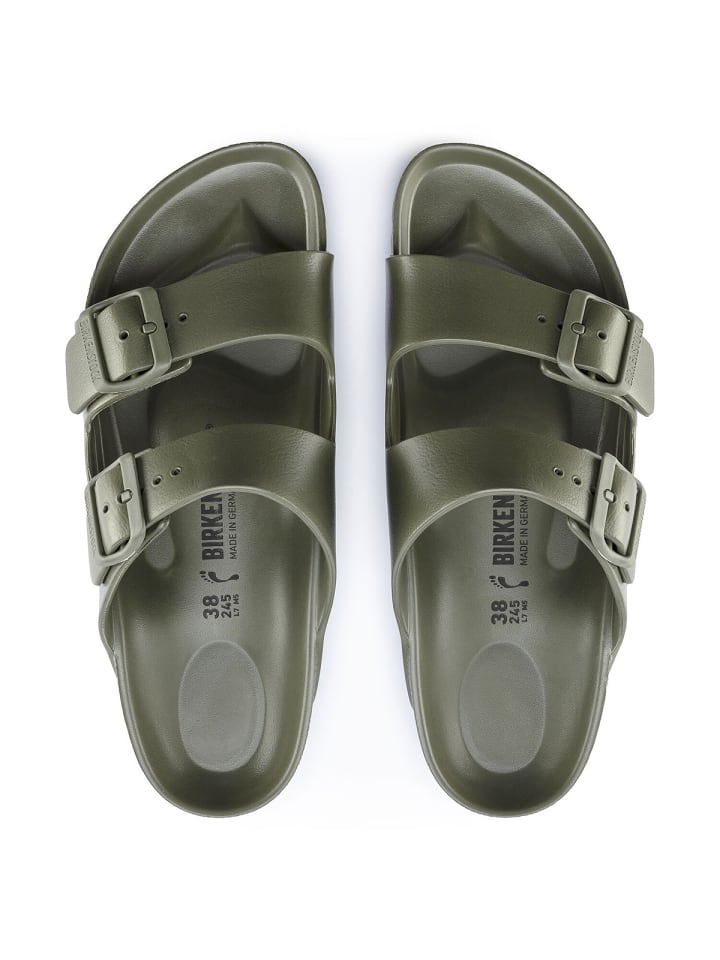 Birkenstock Sandale Arizona in khaki günstig kaufen
