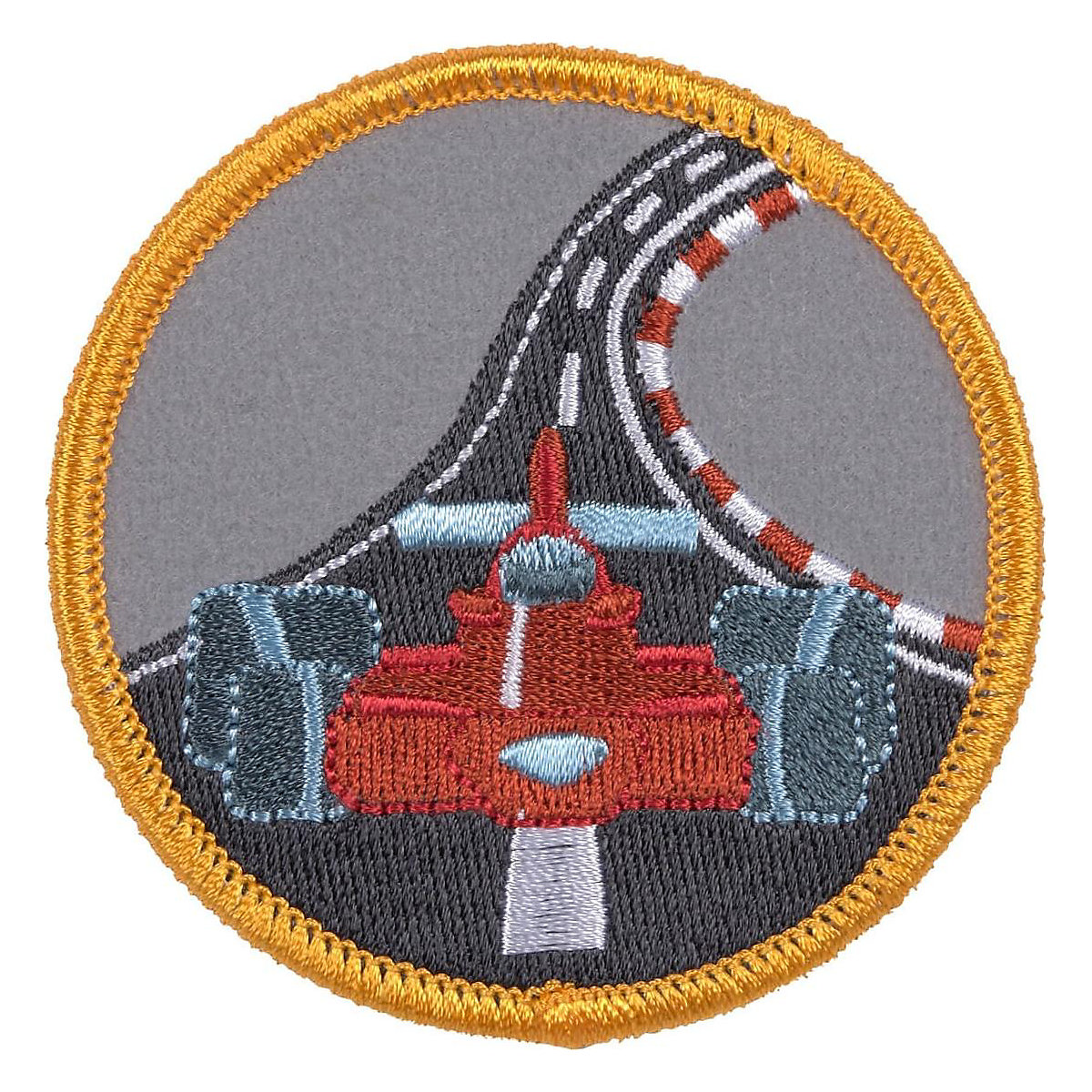 Patches für Schulranzen & Taschen Racecar, 3 Stück