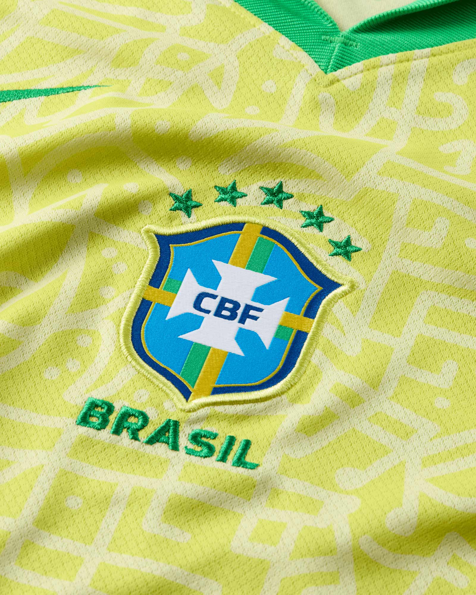 Oficjalna koszulka piłkarska Nike Dri Fit Brazil 23-24 W FJ4334-706