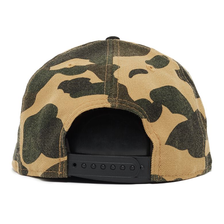 A Bathing Ape 1st Camo New Era 9 Fifty Cap yellow