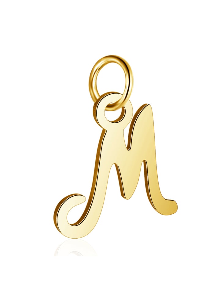 Bungsa Buchstaben-Anhänger in Gold günstig kaufen