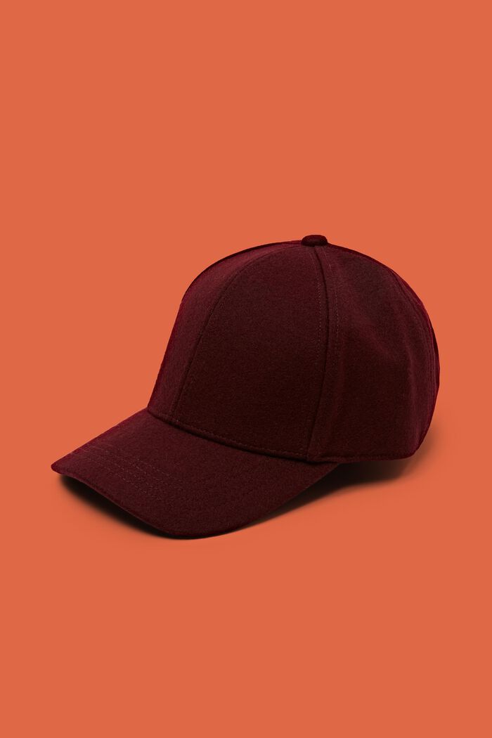 Filz-Basecap aus Wollmix