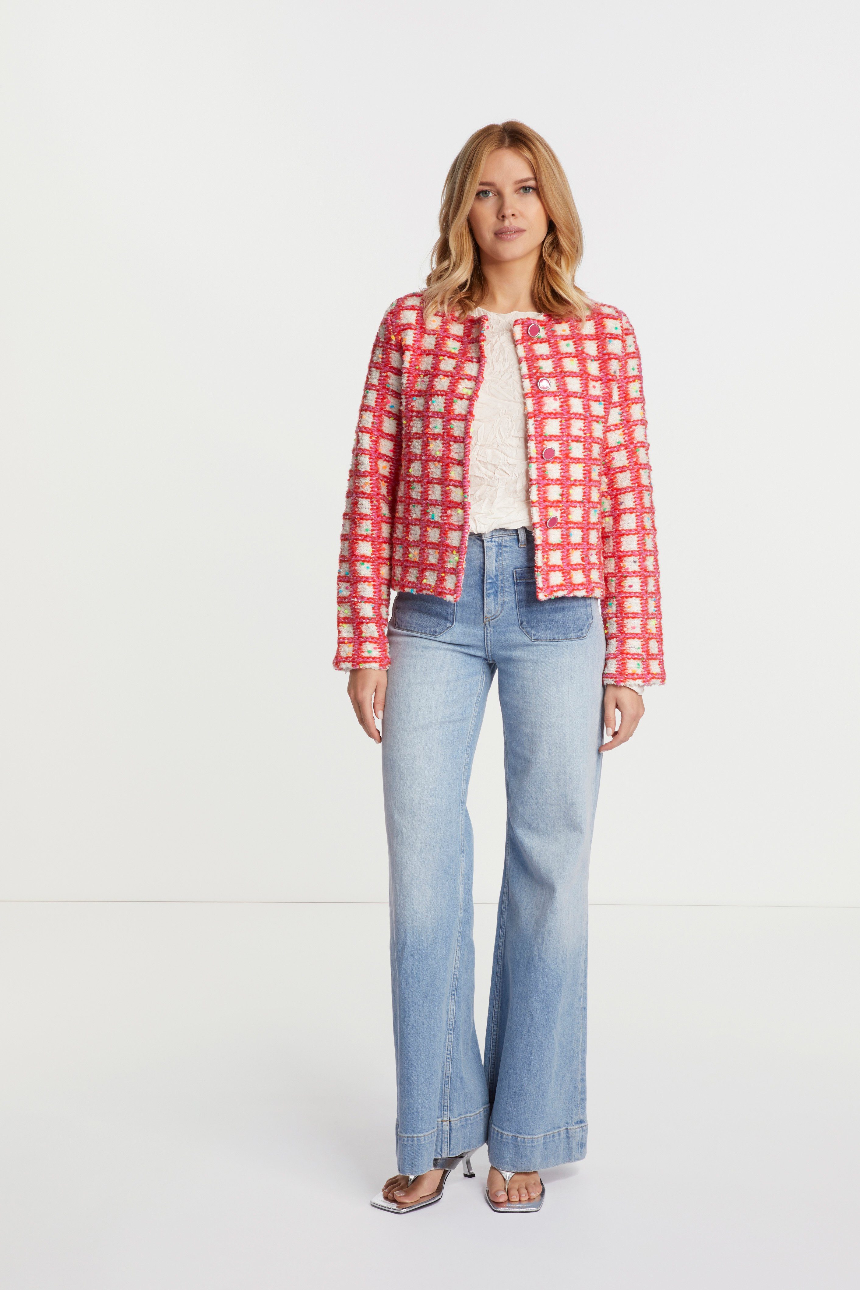 Rich & Royal Kurzblazer Boucle