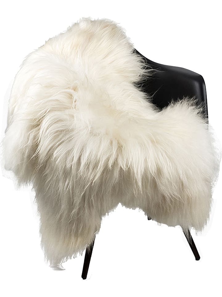 Hofbrucker Lammfell in Weiß günstig kaufen 90-100 cm