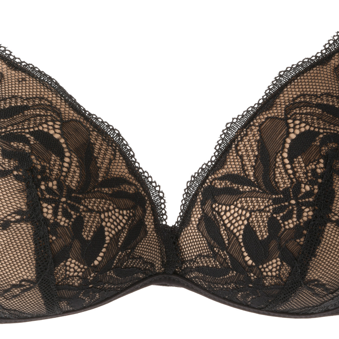 Damen Soft-BH mit floraler Spitze