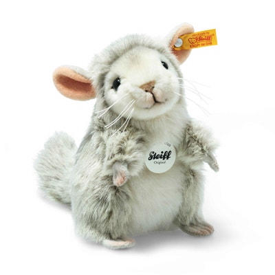 Chinchi Chinchilla, 18 cm, hellgrau