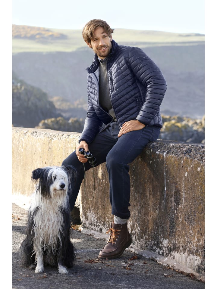 Jan Vanderstorm Steppjacke DANKRAD in blau günstig kaufen