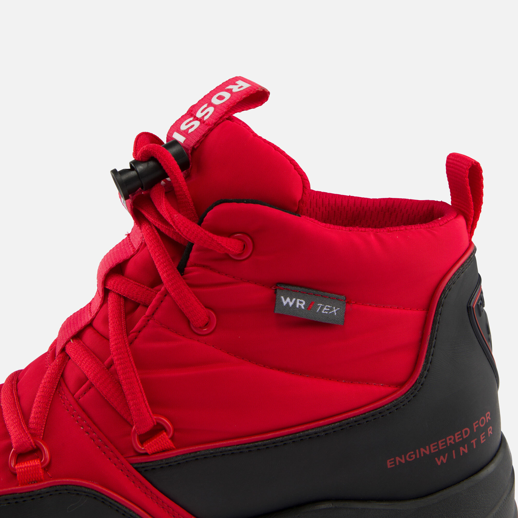 Bottines Après-ski Unisexe Resort imperméables rouges