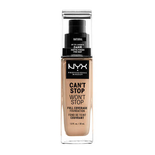 NYX Professional Makeup Can't Stop Won't Stop Full Coverage Foundation, мушкатни орашчић 30 мл