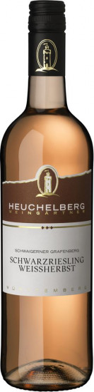 2022 Schwaigerner Grafenberg Schwarzriesling Weißherbst lieblich - Heuchelberg Weingärtner eG