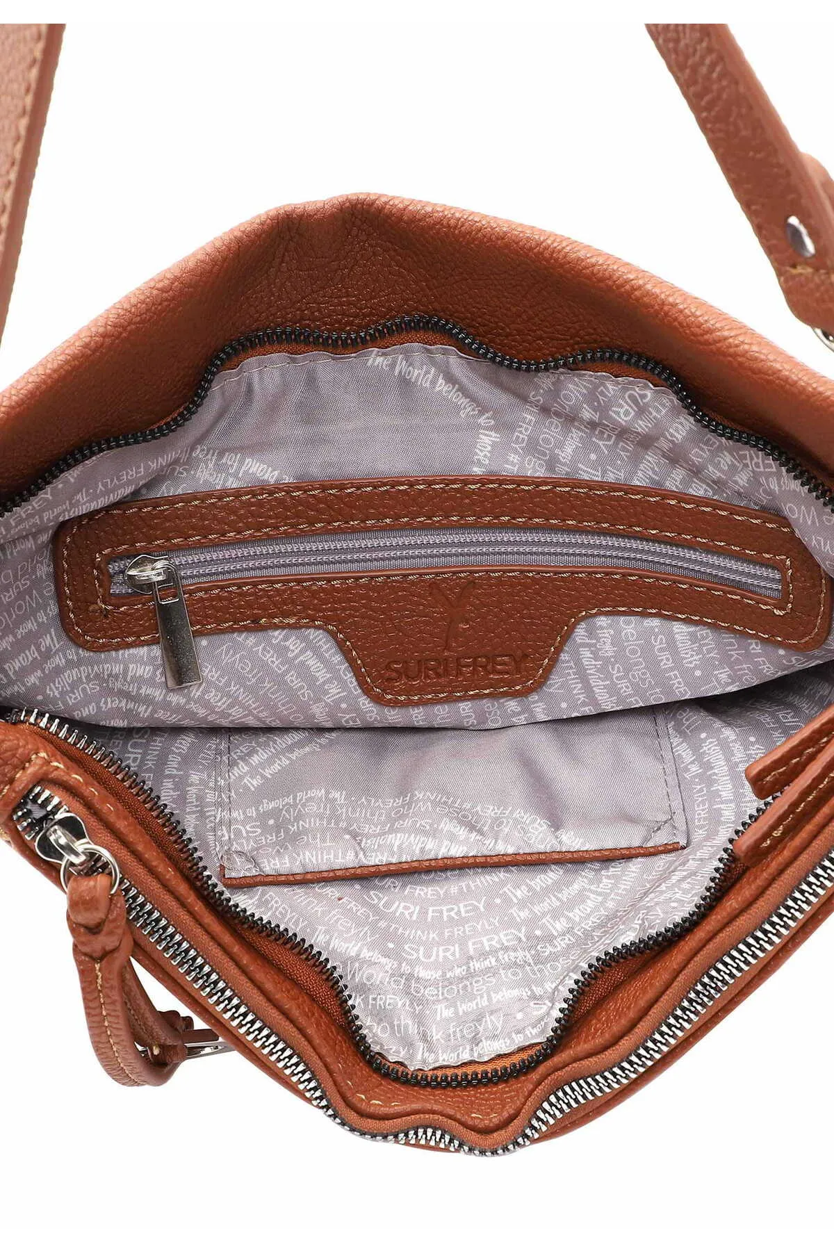 SURI FREY  Handtasche - Braun - Unifarben