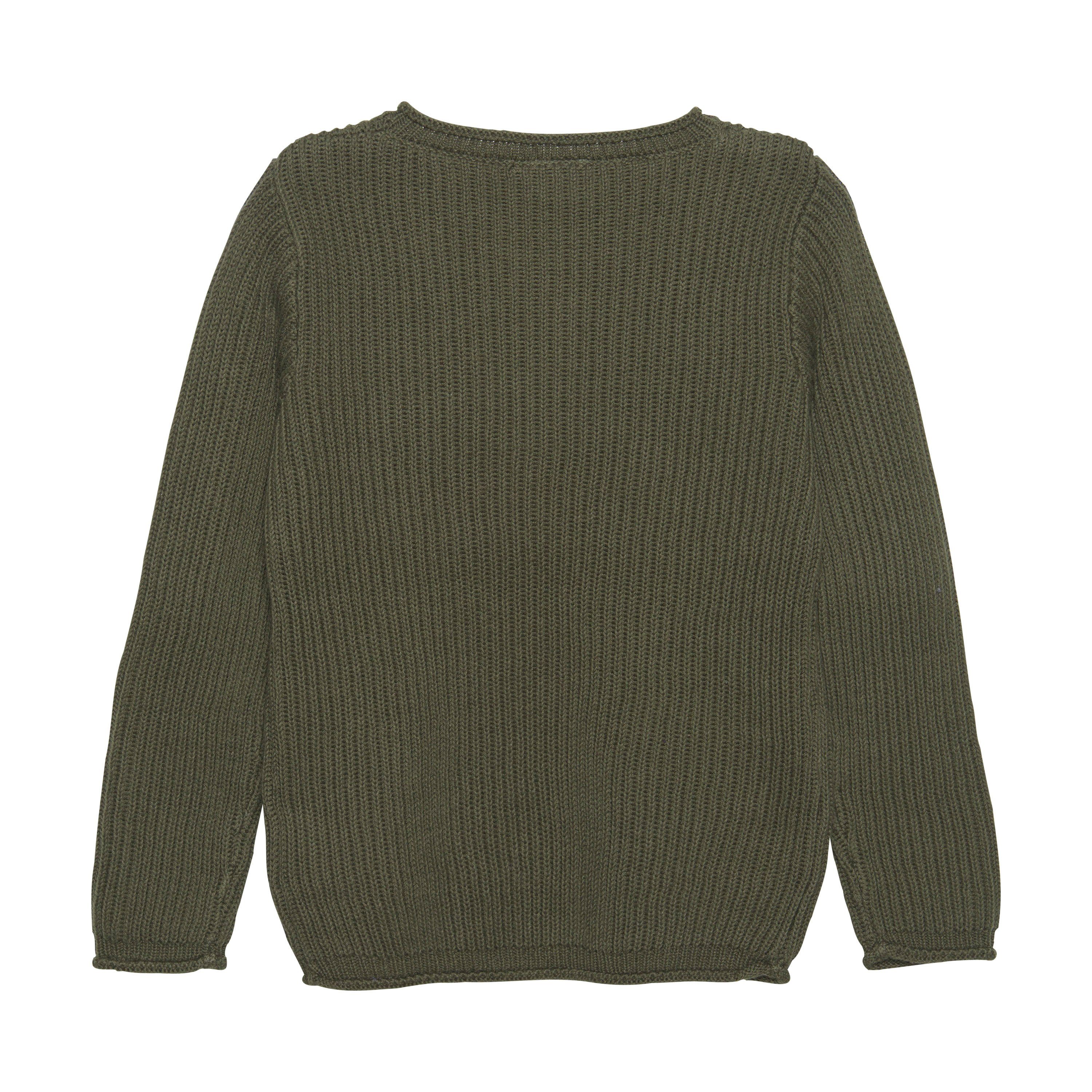 Minymo Strickpullover MIPullover Knit - 133236 Strickpullover mit Brusttasche