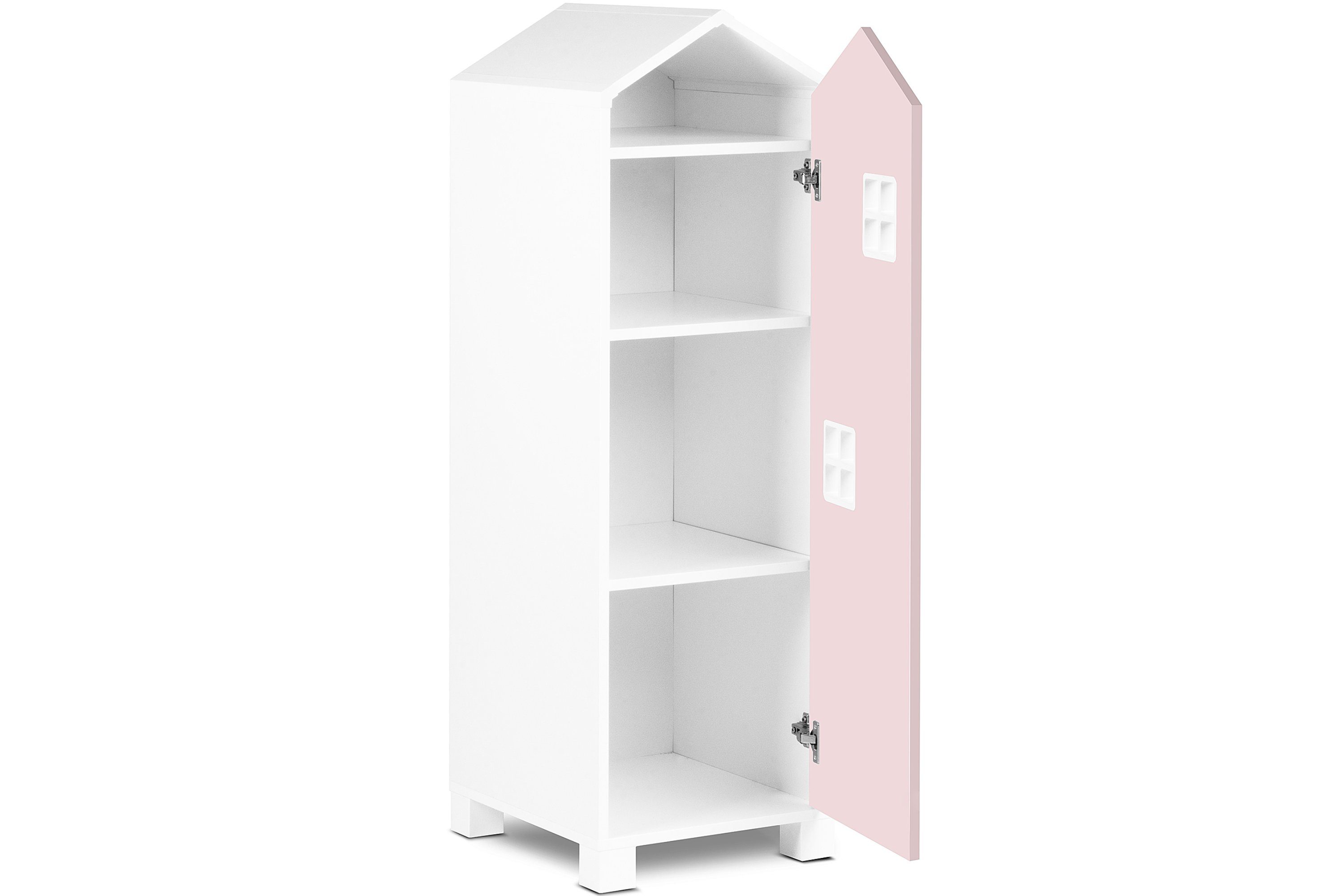 Konsimo Babyzimmer-Komplettset MIRUM Kinderzimmer-Möbelset Komplett-Kinderzimmer, Kommode, Kleiderschrank, Bücherregal