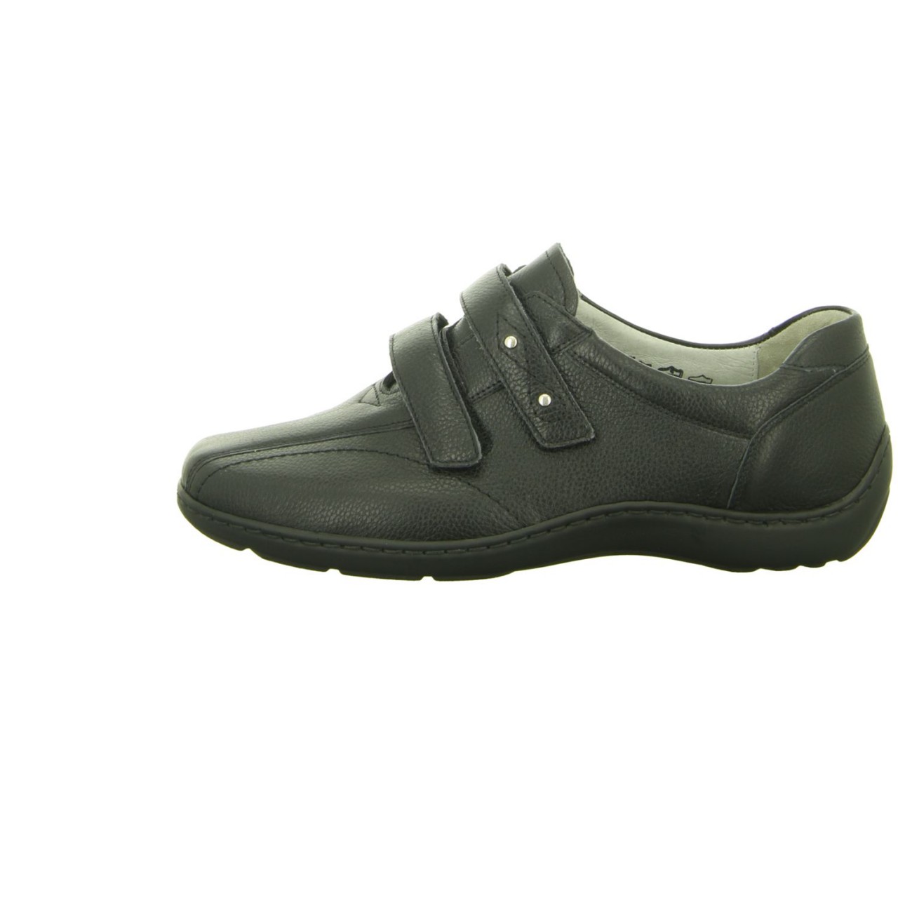 WALDLÄUFER Komfort Slipper schwarz 496301