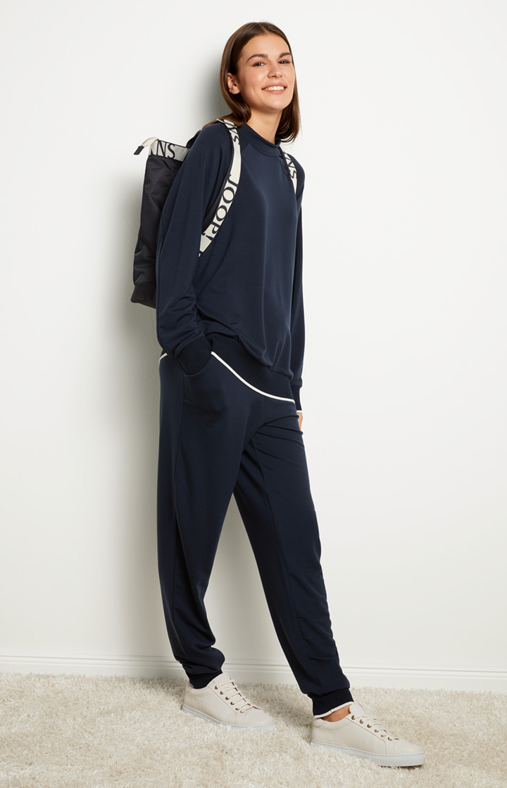 Loungewear Hose in Midnight-Blau