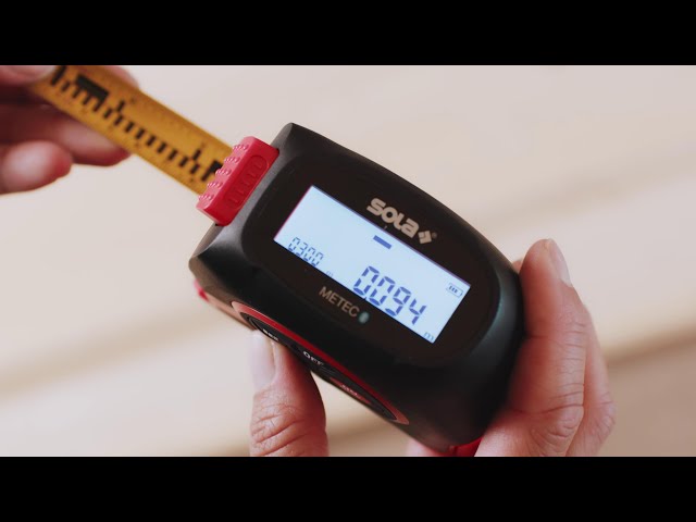 Sola 71510201 METEC Digitalna mjerna traka s laserskim mjeračem udaljenosti