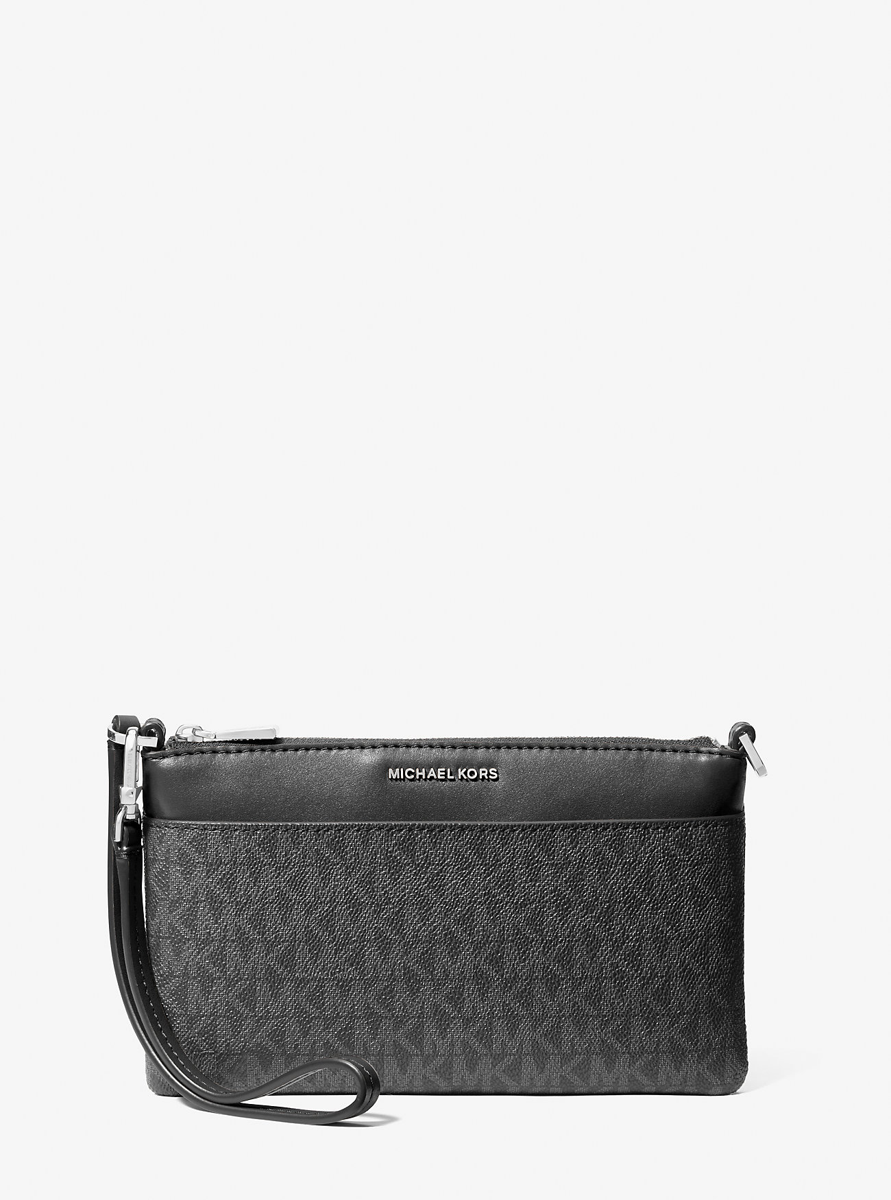 Jet Set Medium Signature Logo Konvertibelt Armbånd – SVART