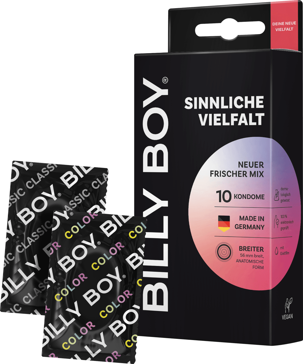 Kondome Sinnliche Vielfalt, Breite 56 mm, 10 St