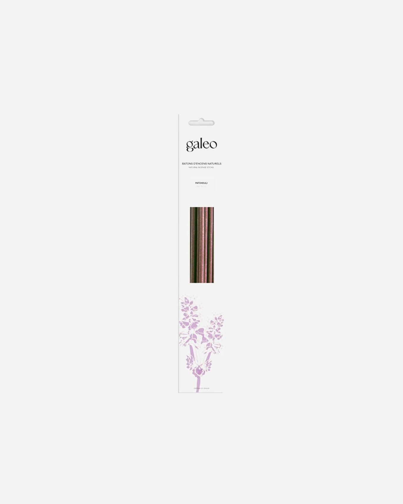 Galeo Pouch of 10 patchouli incense sticks