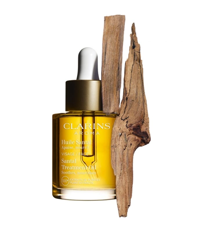 Clarins-HUILE SANTAL-Apaise, nourrit