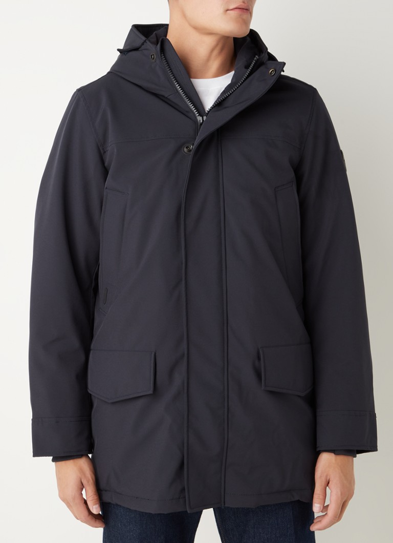 Parka trapuntato Airforce Snow con cappuccio