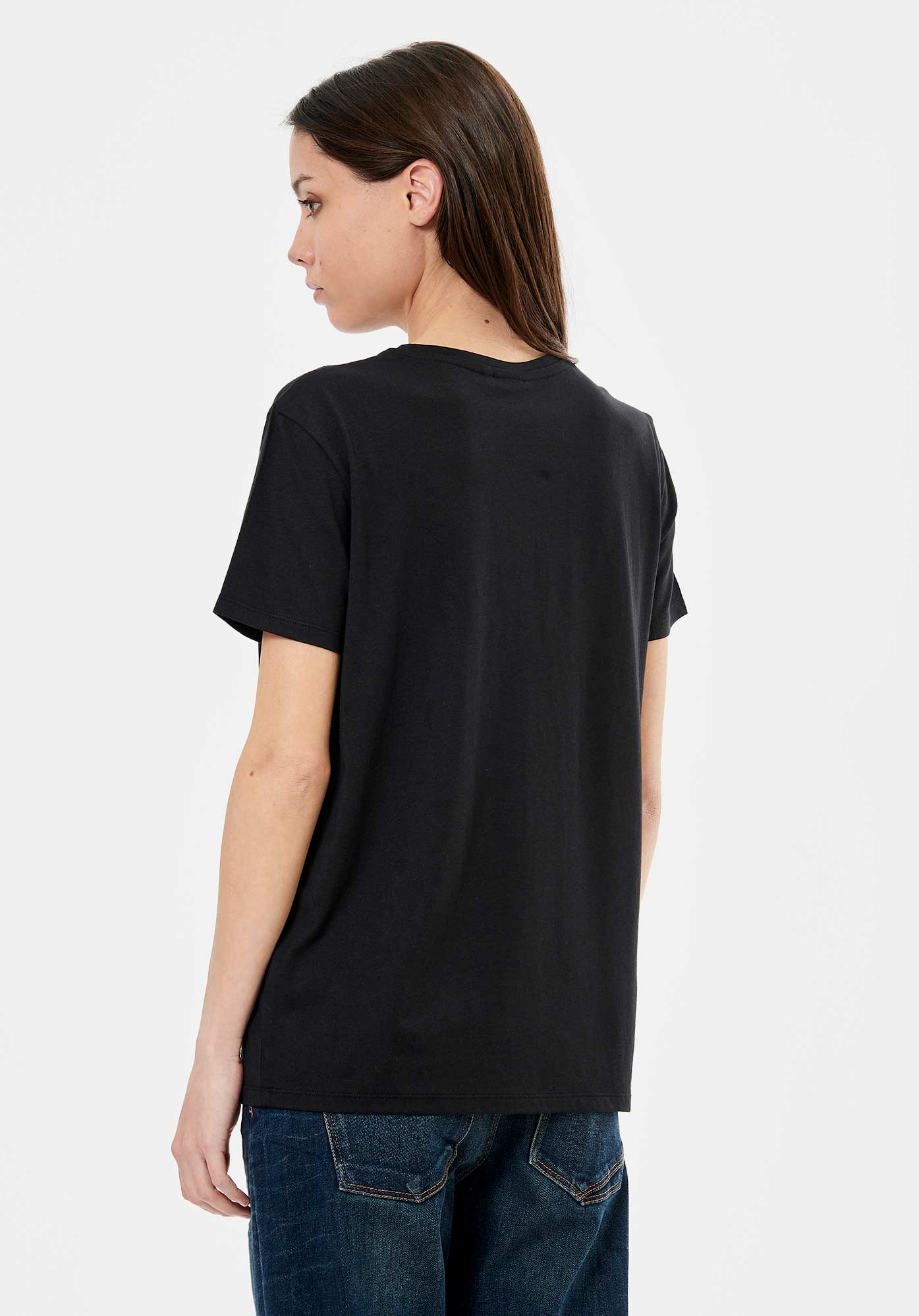 LEMIL  T-shirt noir Femme
