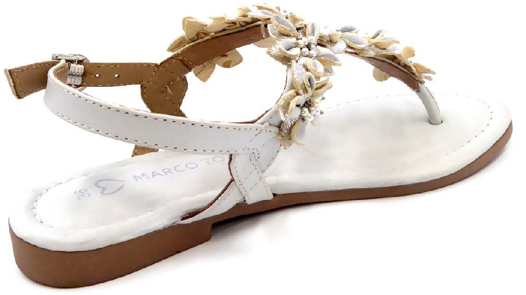 MARCO TOZZI Klassische Sandalen weiss