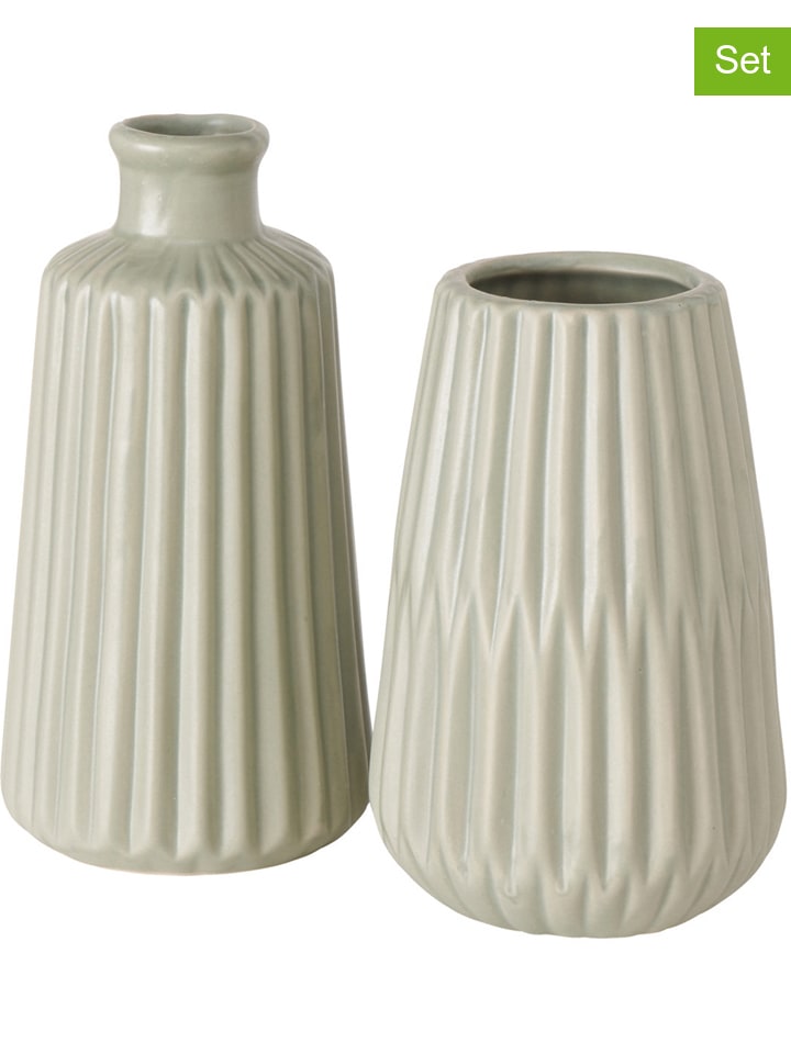 Boltze 2er-Set: Vasen 