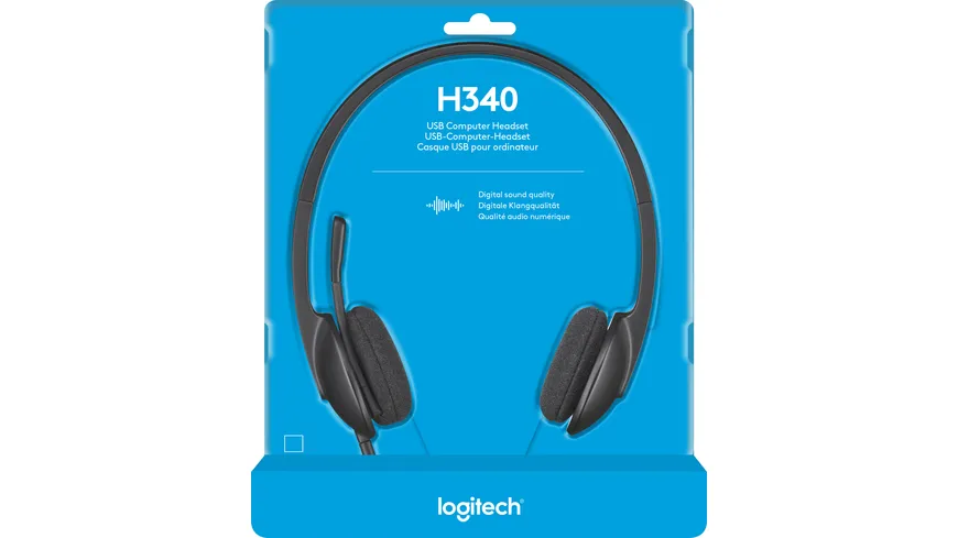 Headset H340, USB, Stereo