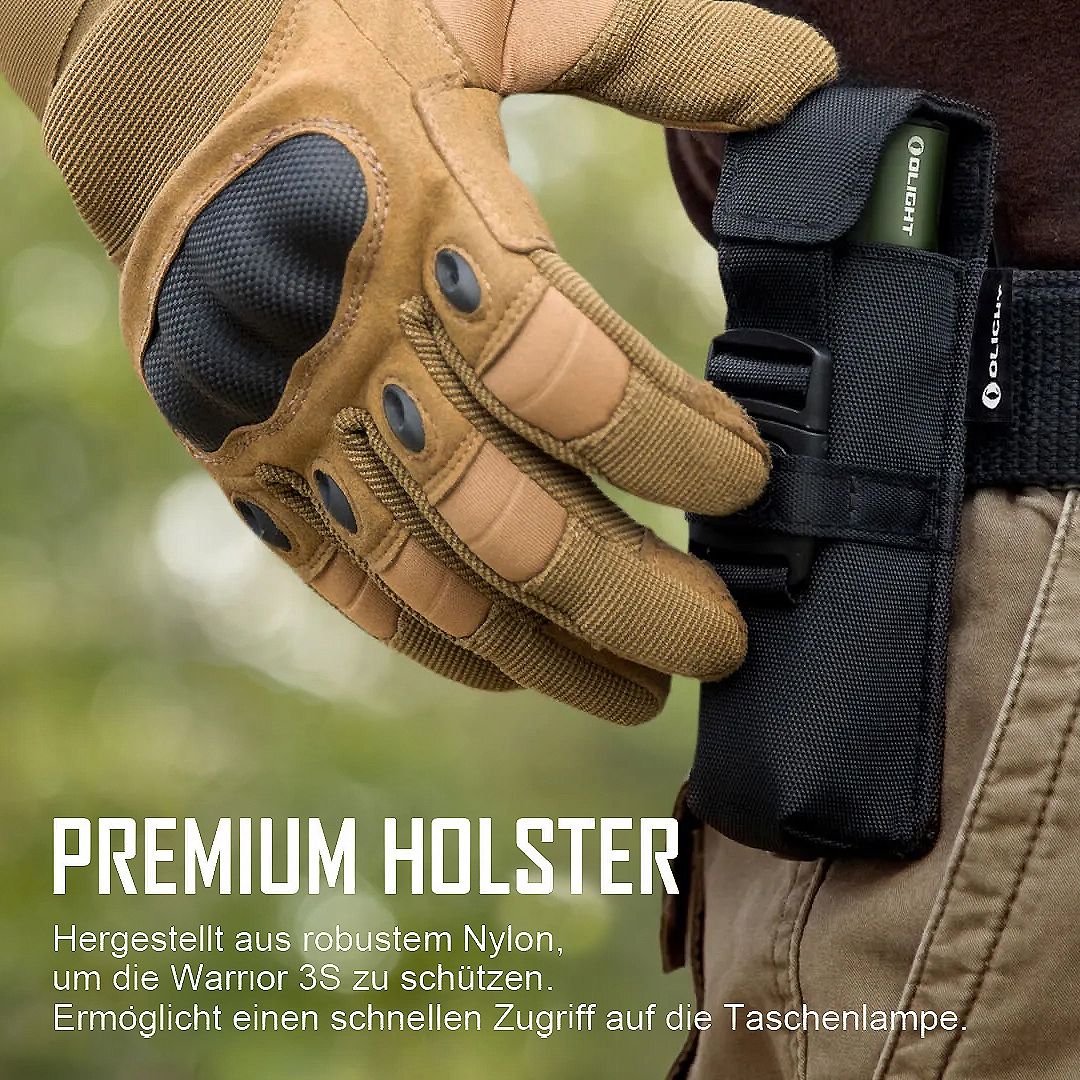 Warrior 3S Taktische LED Taschenlampe