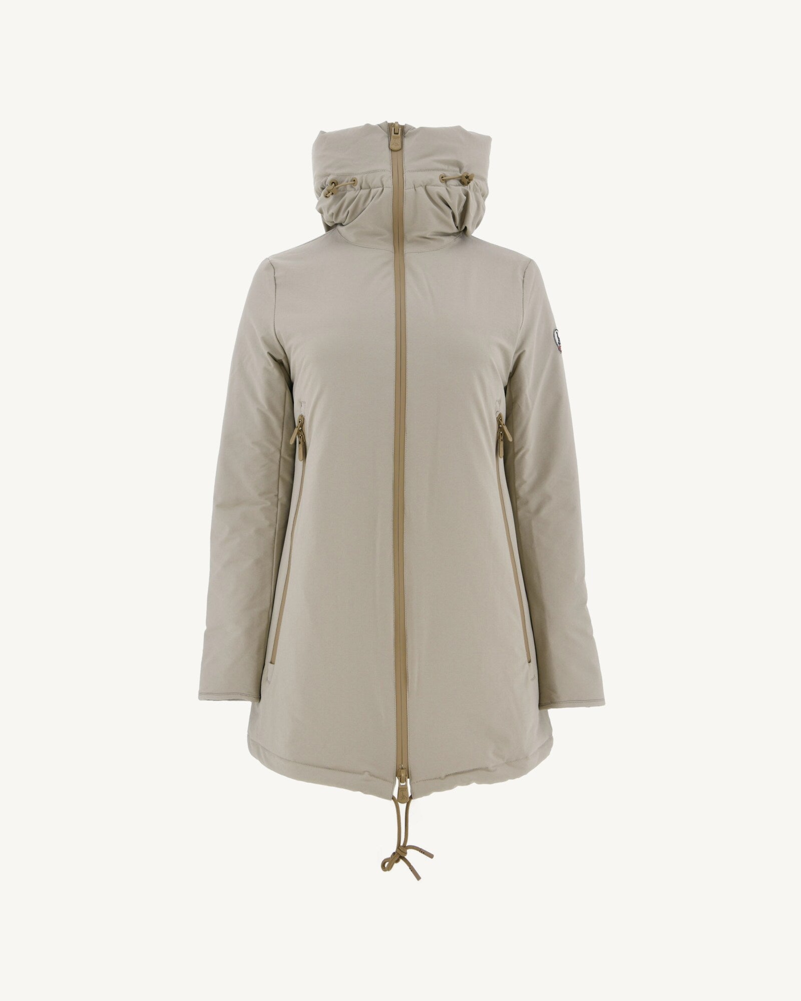 Doudoune à capuche Beige Sibérie