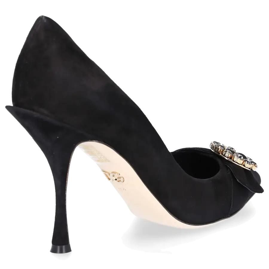 Dolce & Gabbana - Pumps LORI Veloursleder - schwarz
