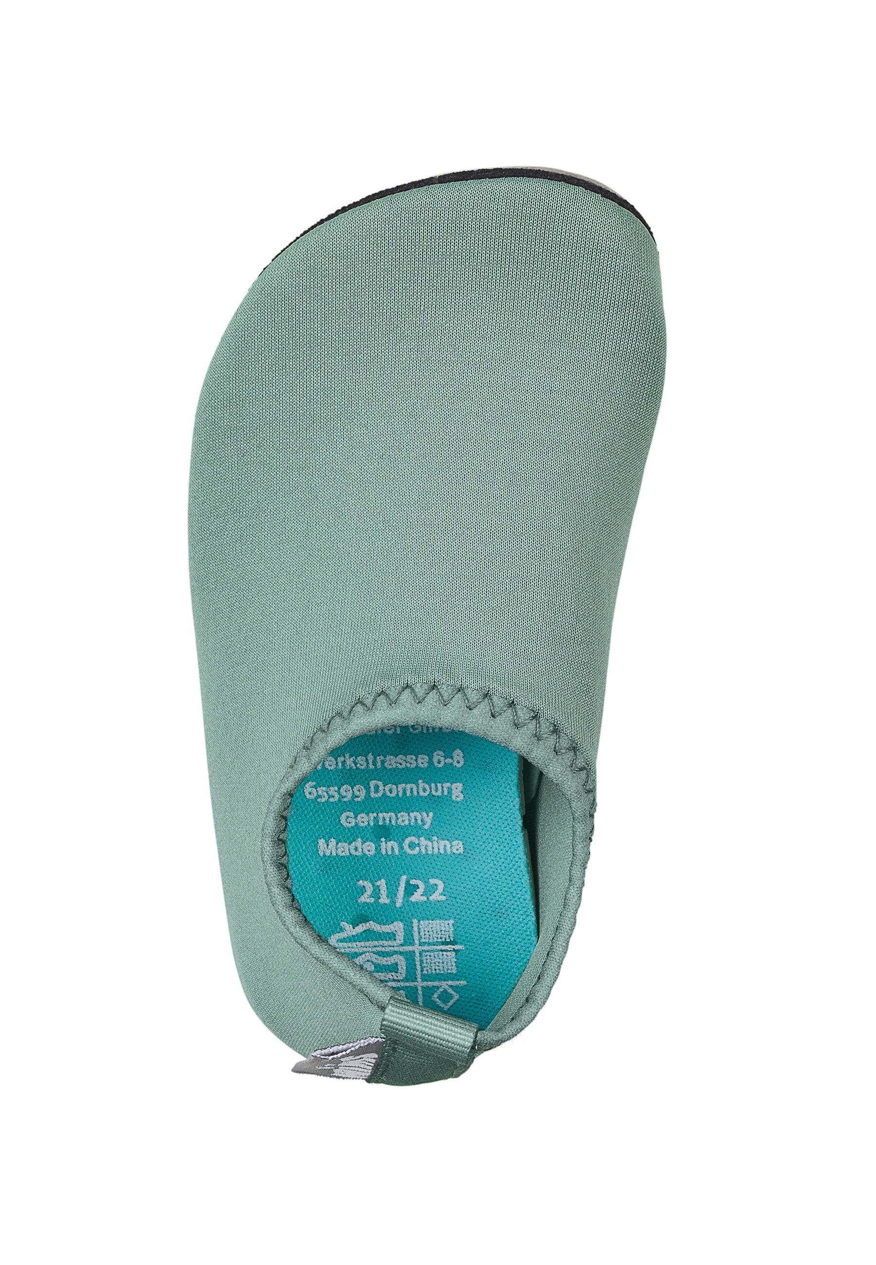 Aqua-Schuh Kinder Uni in Dunkelgrün