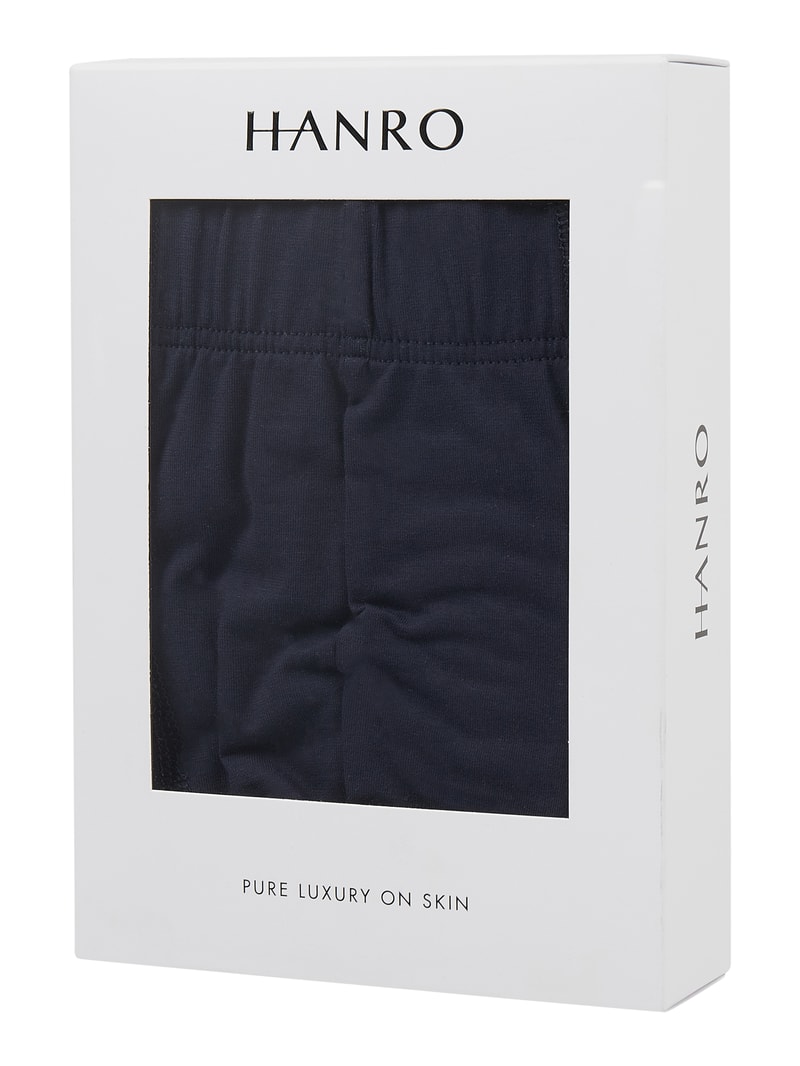 Trunks mit Label-Detail im 2er-Pack in marineblau