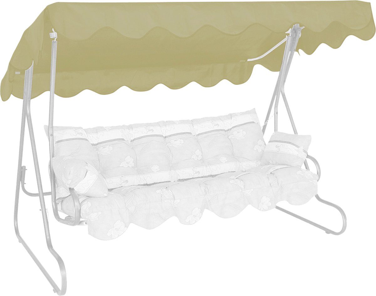 Angerer Freizeitmöbel Hollywoodschaukelersatzdach, (B/T): ca. 210x145 cm