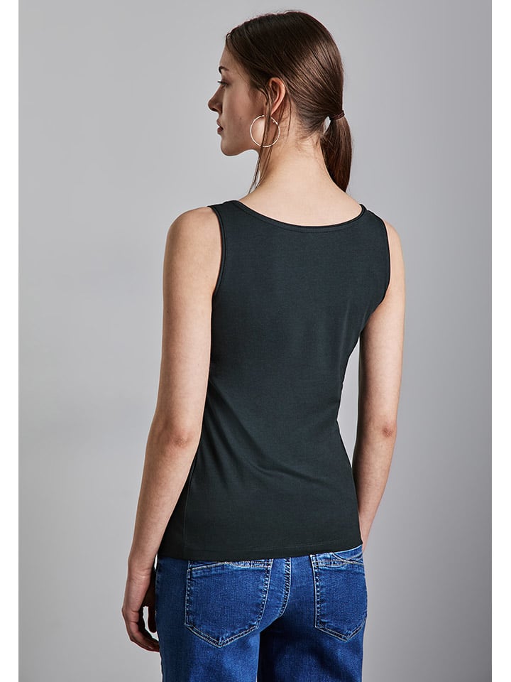 Street One Top in Schwarz günstig kaufen